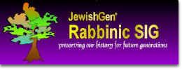 JewishGen Rabbinic SIG Banner