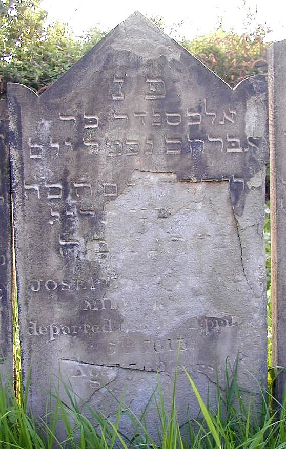 Bristol Hebrew Congregation - Cemetery Records