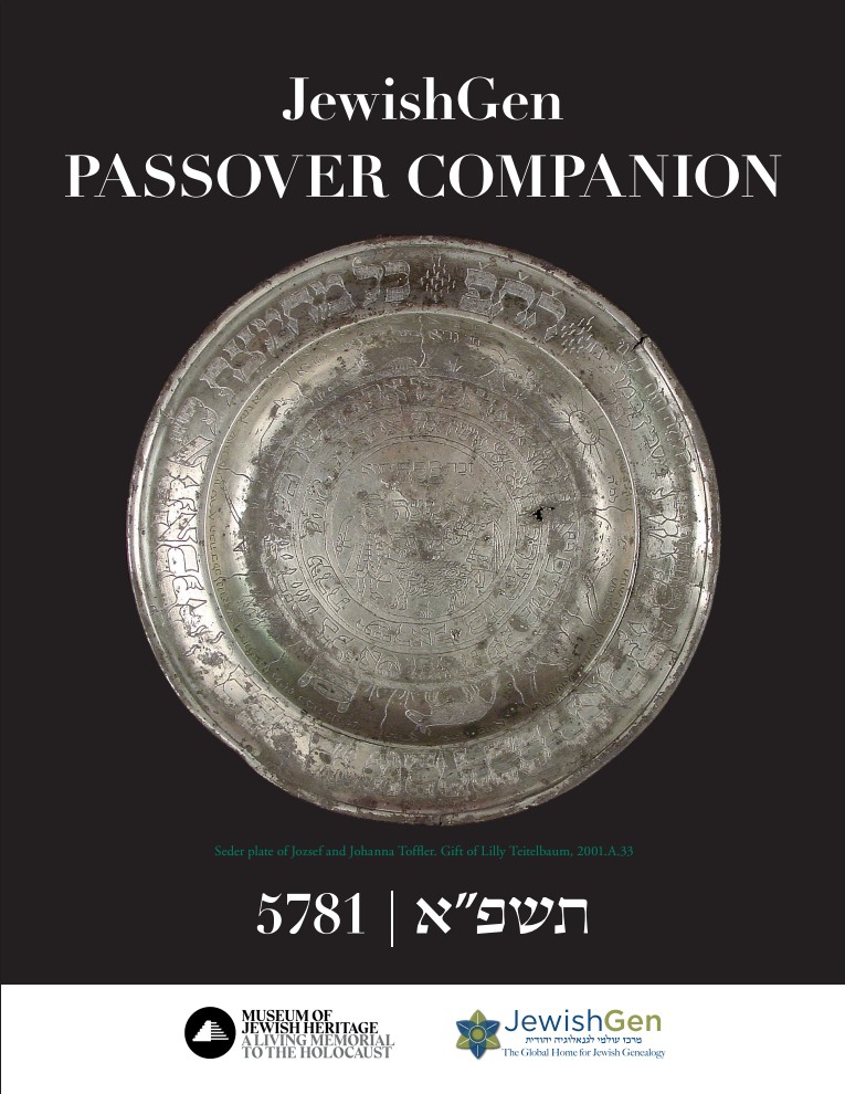 JewishGen Passover Companion 2021
