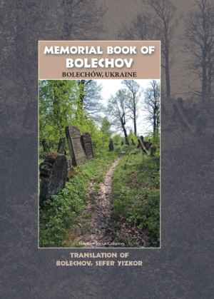 Cover: Memorial Book of Bolekhov